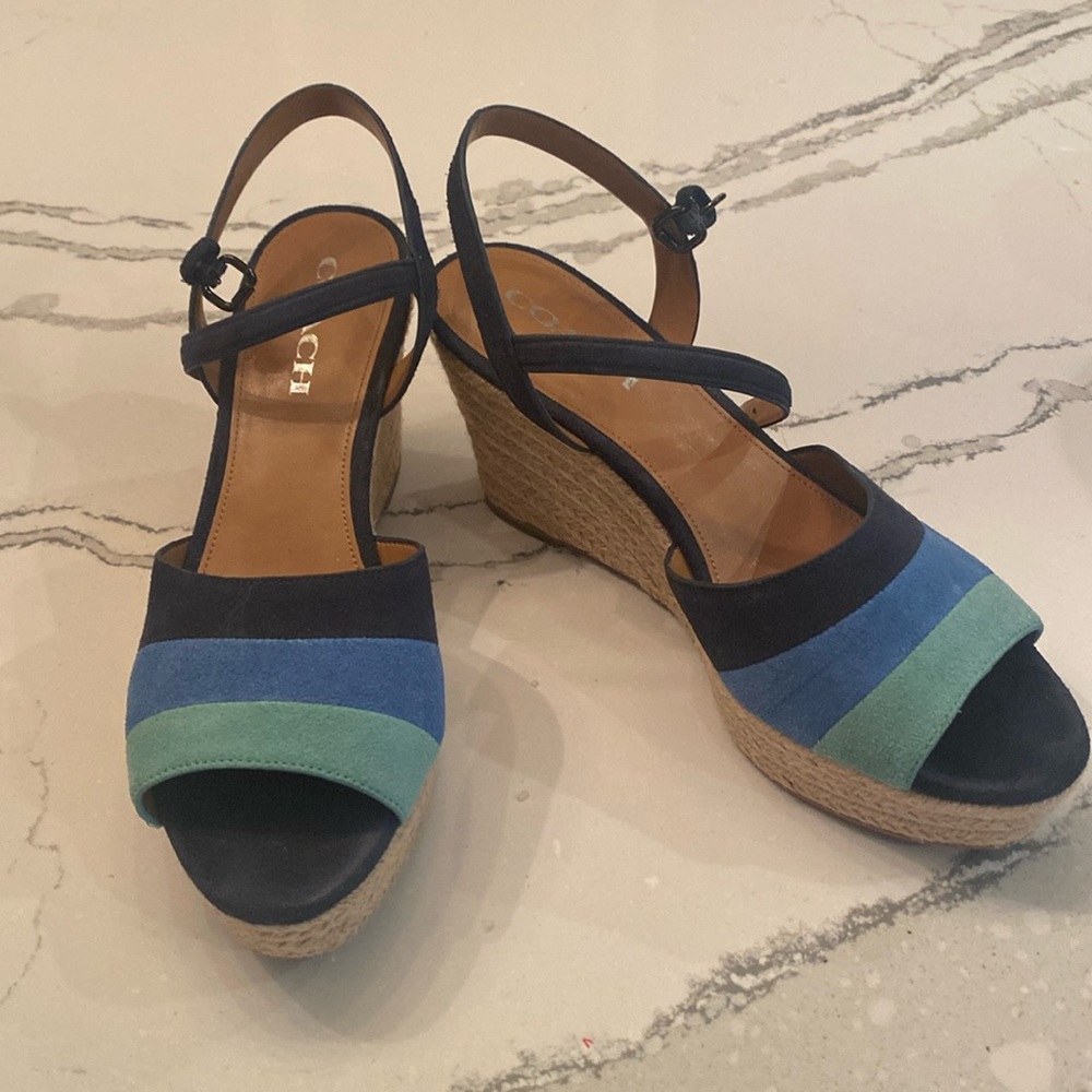 Coach suede espadrilles